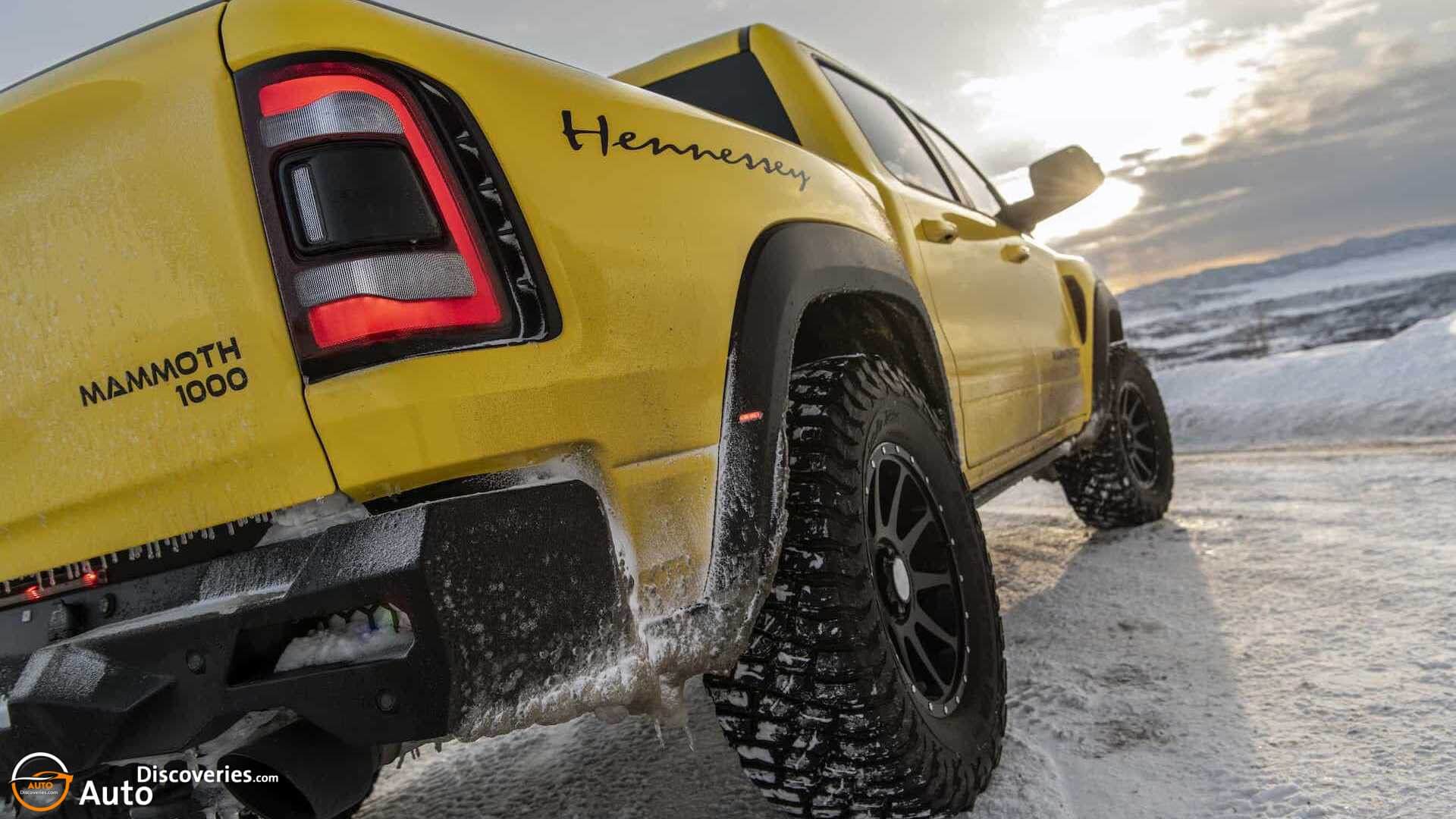 Hennessey Ram Trx With Hp Can Only Go Mph In Finland Auto