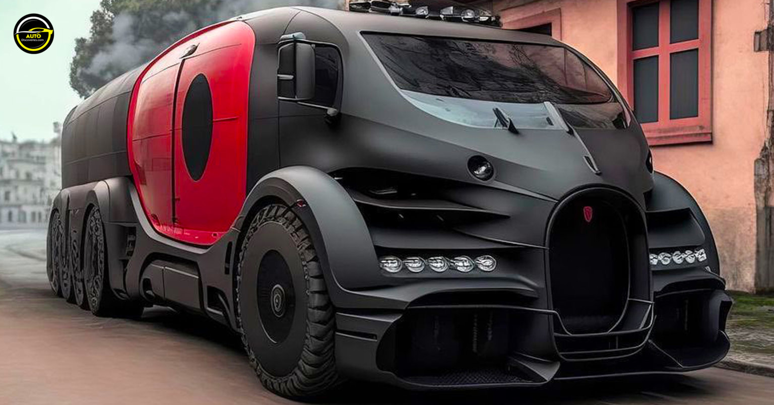 Futuristic Bugatti Semi And Rv Concept By Flybyartist