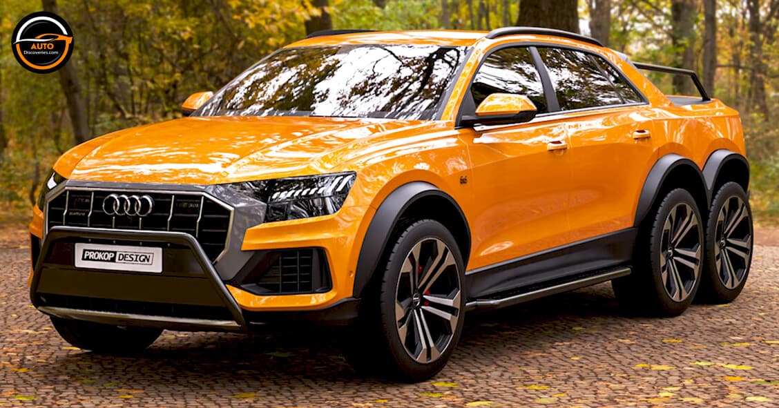First Audi 6×6! Audi Q8 6×6 Quattro