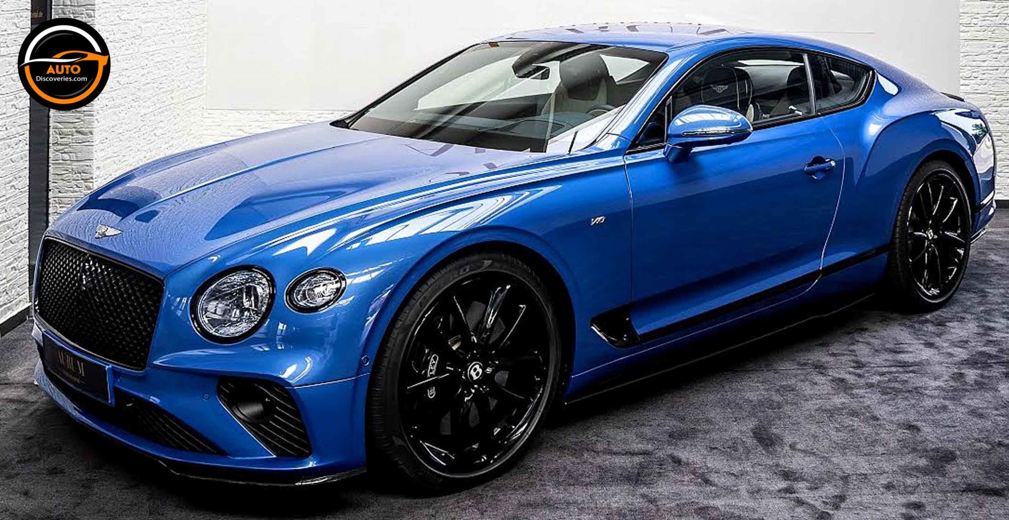 Neptune Blue Mulliner 2021 Bentley Continental GT V8 Coupe! Auto