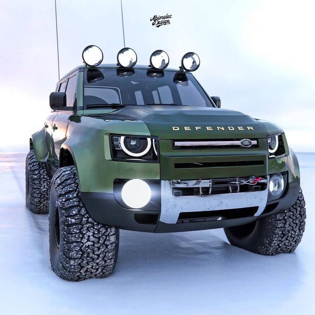 Land Rover Defender Arctic Edition From Abimelec Design! - Auto Discoveries