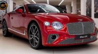 2021 Bentley Continental GT V8 Convertible, Red Beauty