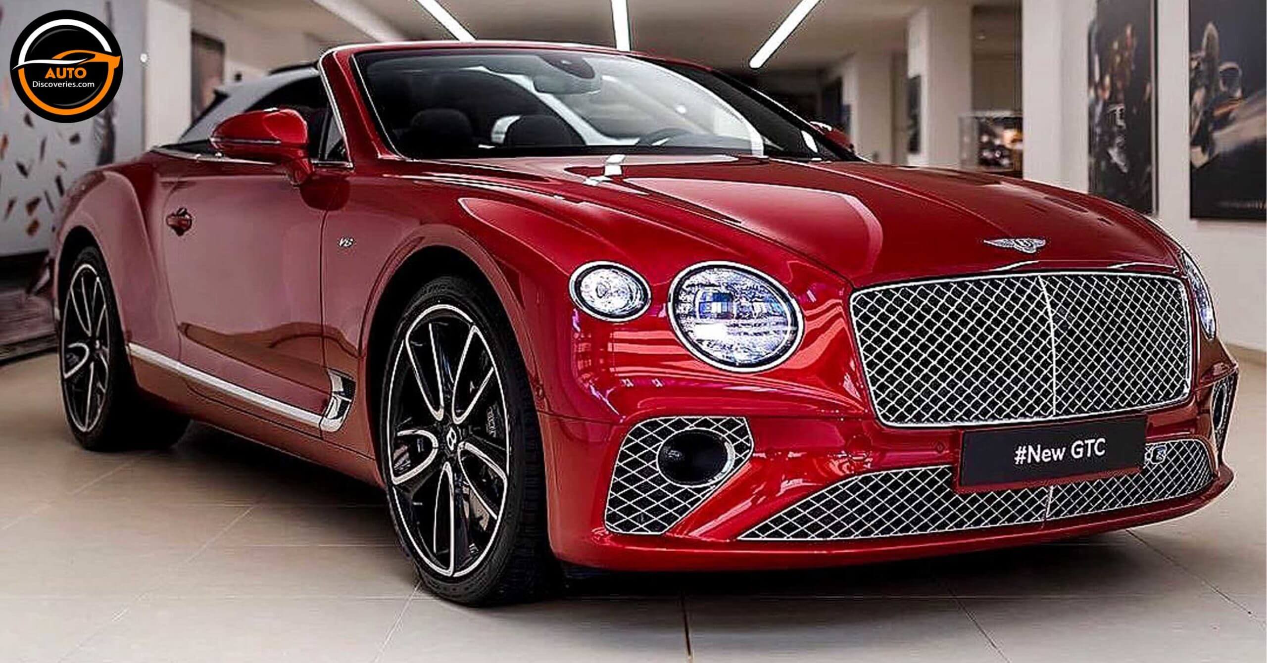 2021 Bentley Continental GT V8 Convertible, Red Beauty - Auto Discoveries