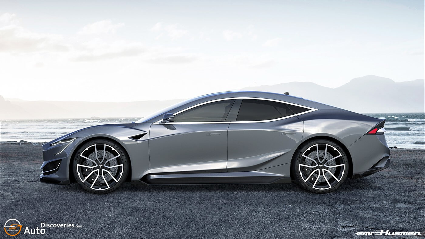 Tesla Model S Concept Vision By EmreHusmen, Great Design