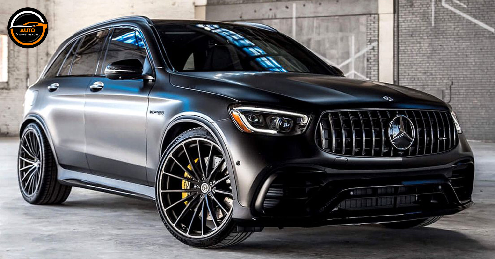 Matt Black Mercedes-Benz AMG GLC 63 S On HRE Wheels - Auto Discoveries