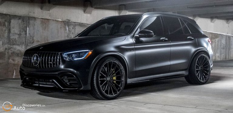 Matt Black Mercedes-Benz AMG GLC 63 S On HRE Wheels - Auto Discoveries