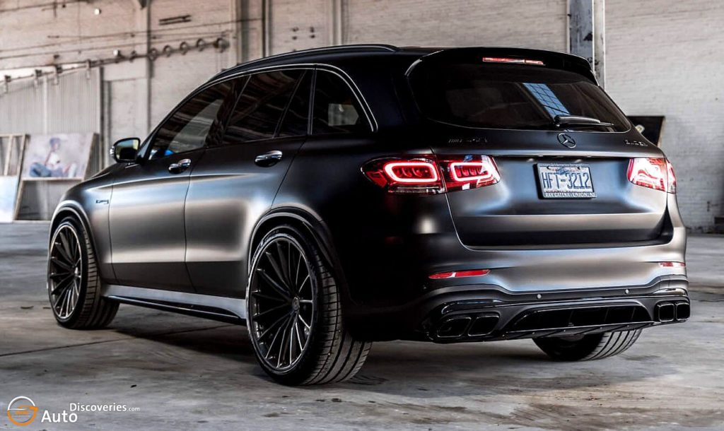 Matt Black Mercedes-Benz AMG GLC 63 S On HRE Wheels - Auto Discoveries