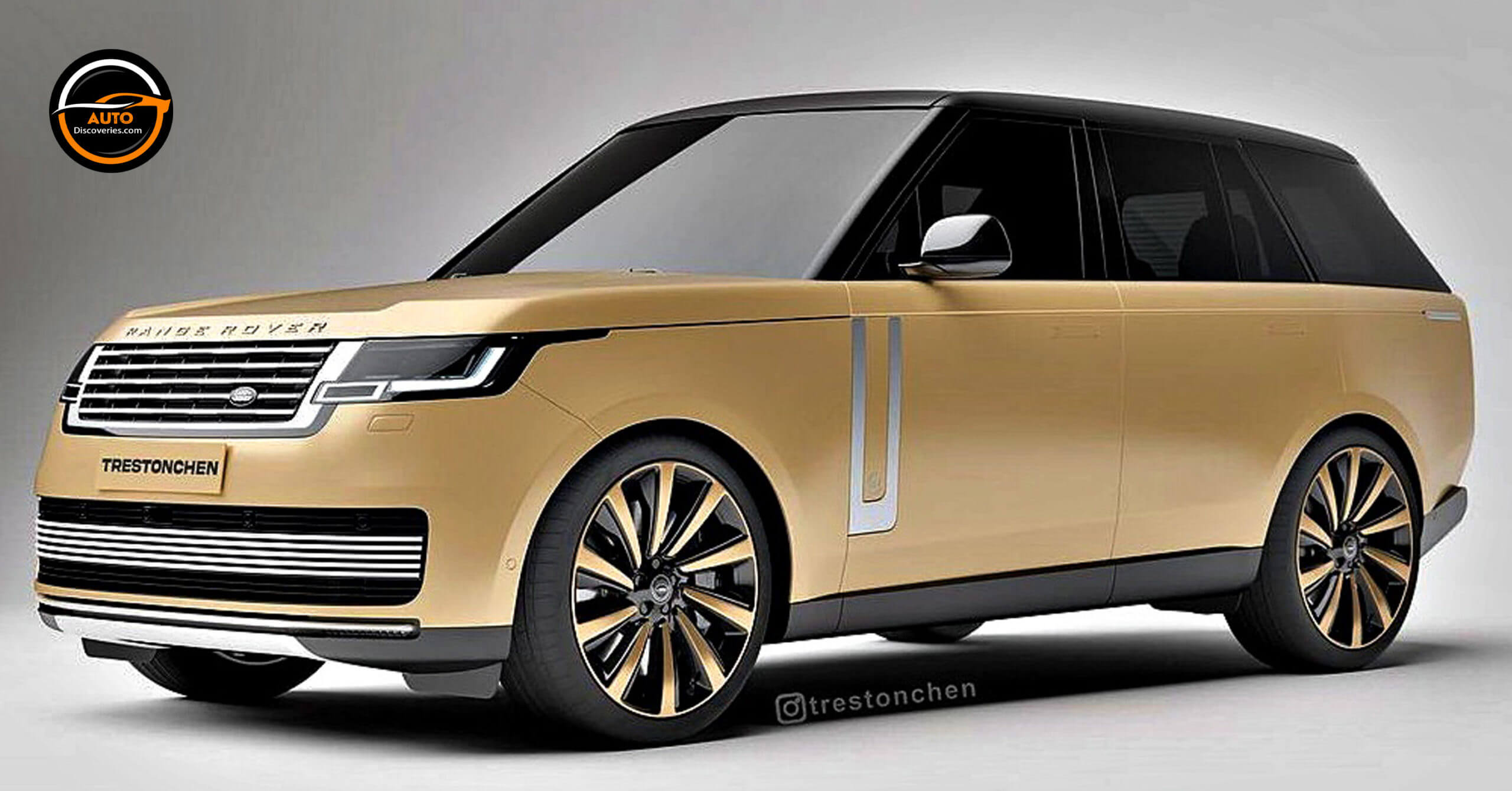 2022 Range Rover SV Satin Sunset Gold With Matching Wheels Auto 