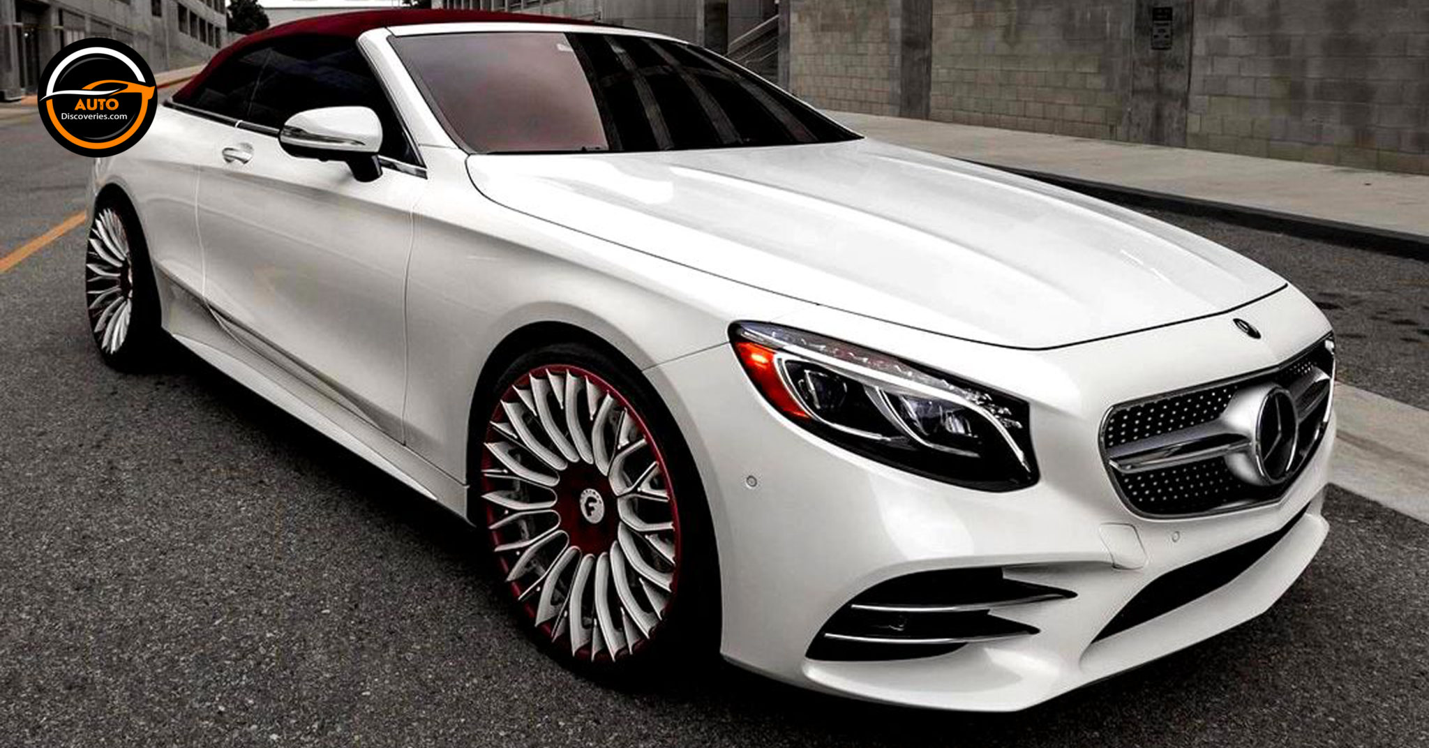 Mercedes Benz S560 Convertible On Matching Wheels Auto