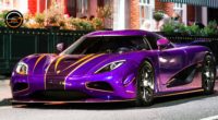 Purple Koenigsegg Agera R Zijin Spotted In London Streets