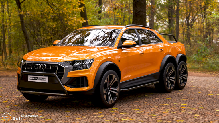 First Audi 6x6! Audi Q8 6x6 Quattro - Auto Discoveries