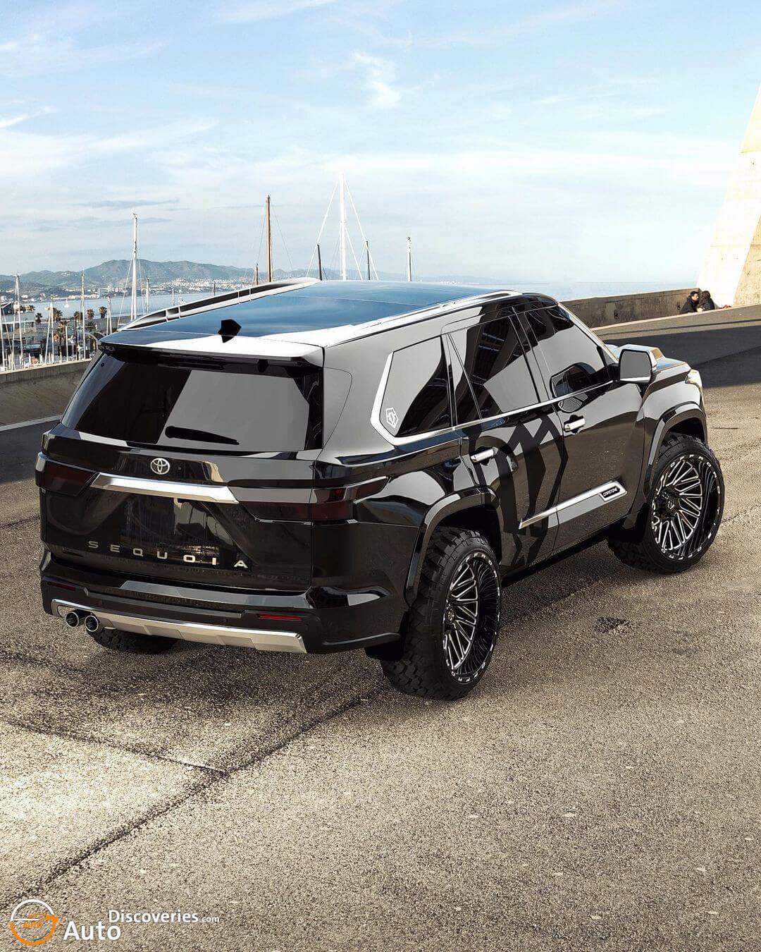 2022 Full Black Custom Toyota Sequoia On Special TIS Wheels ! Auto