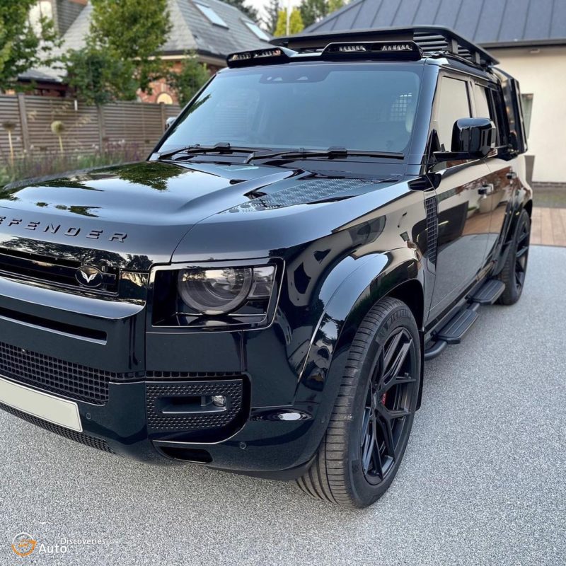 2022 Blacked Venture Land Rover Defender 110 On Vossen Wheels - Auto ...