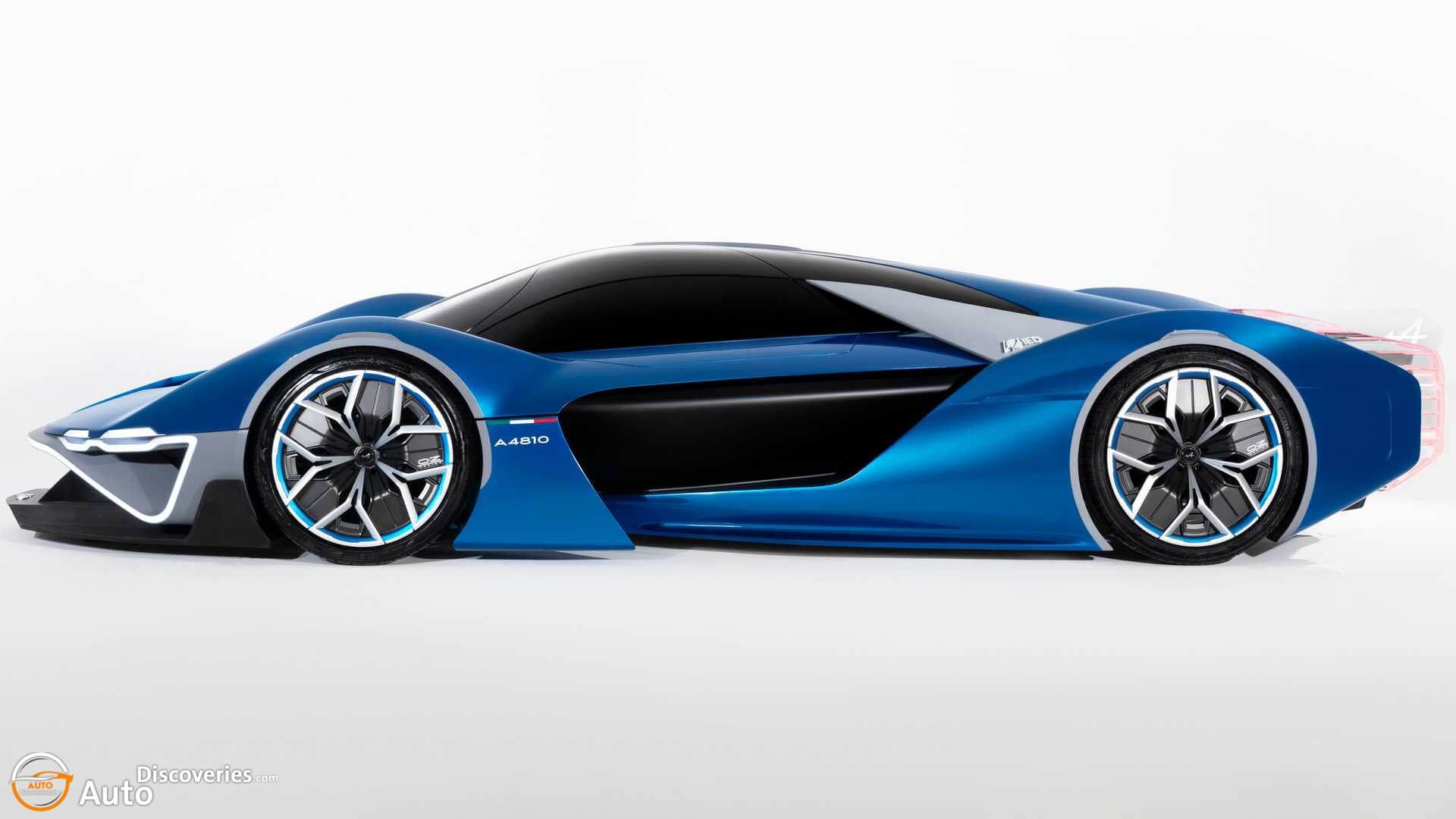 Alpine A4810 Concept Imagines Hydrogen-Fuled Supercar From 2035