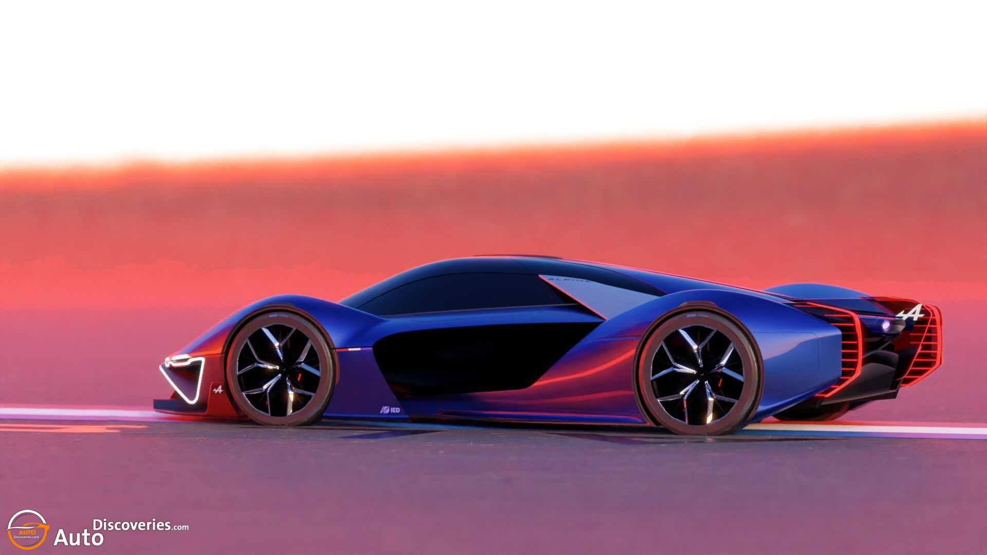 Alpine A4810 Concept Imagines Hydrogen-Fuled Supercar From 2035
