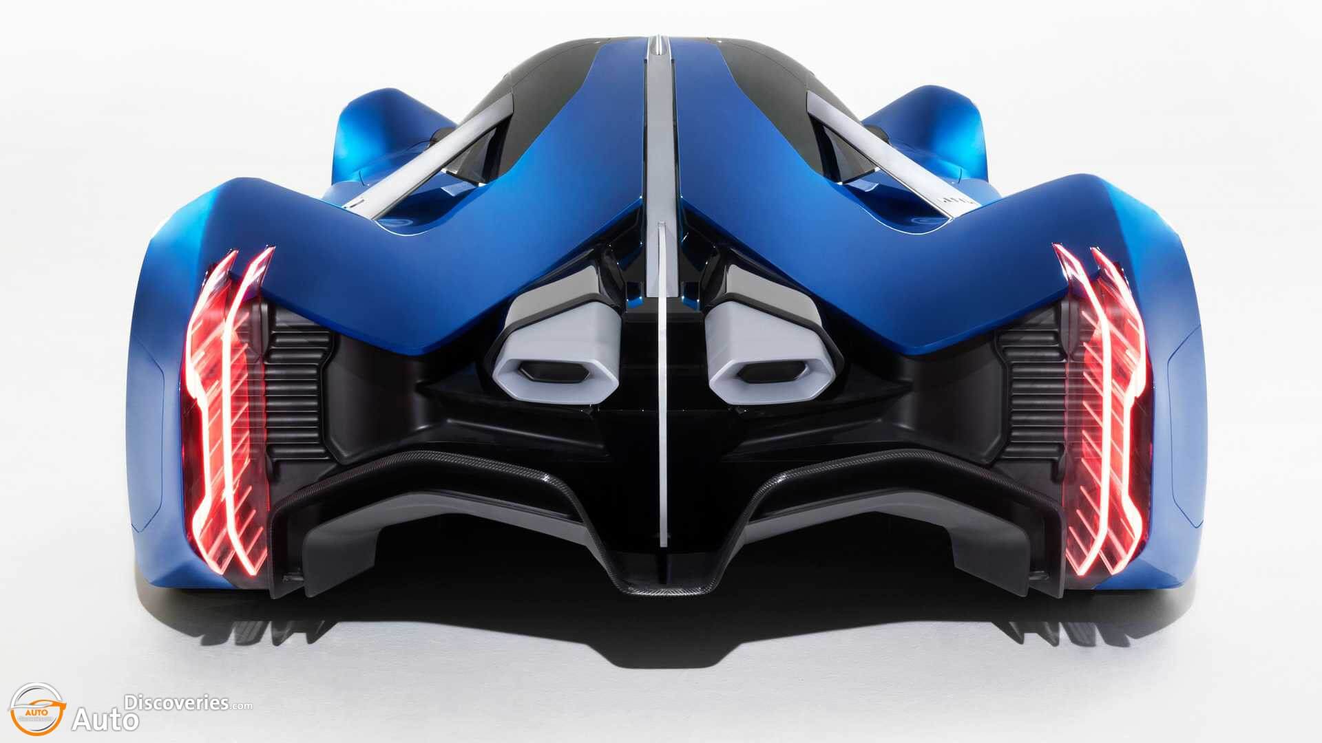 Alpine A4810 Concept Imagines Hydrogen-Fuled Supercar From 2035