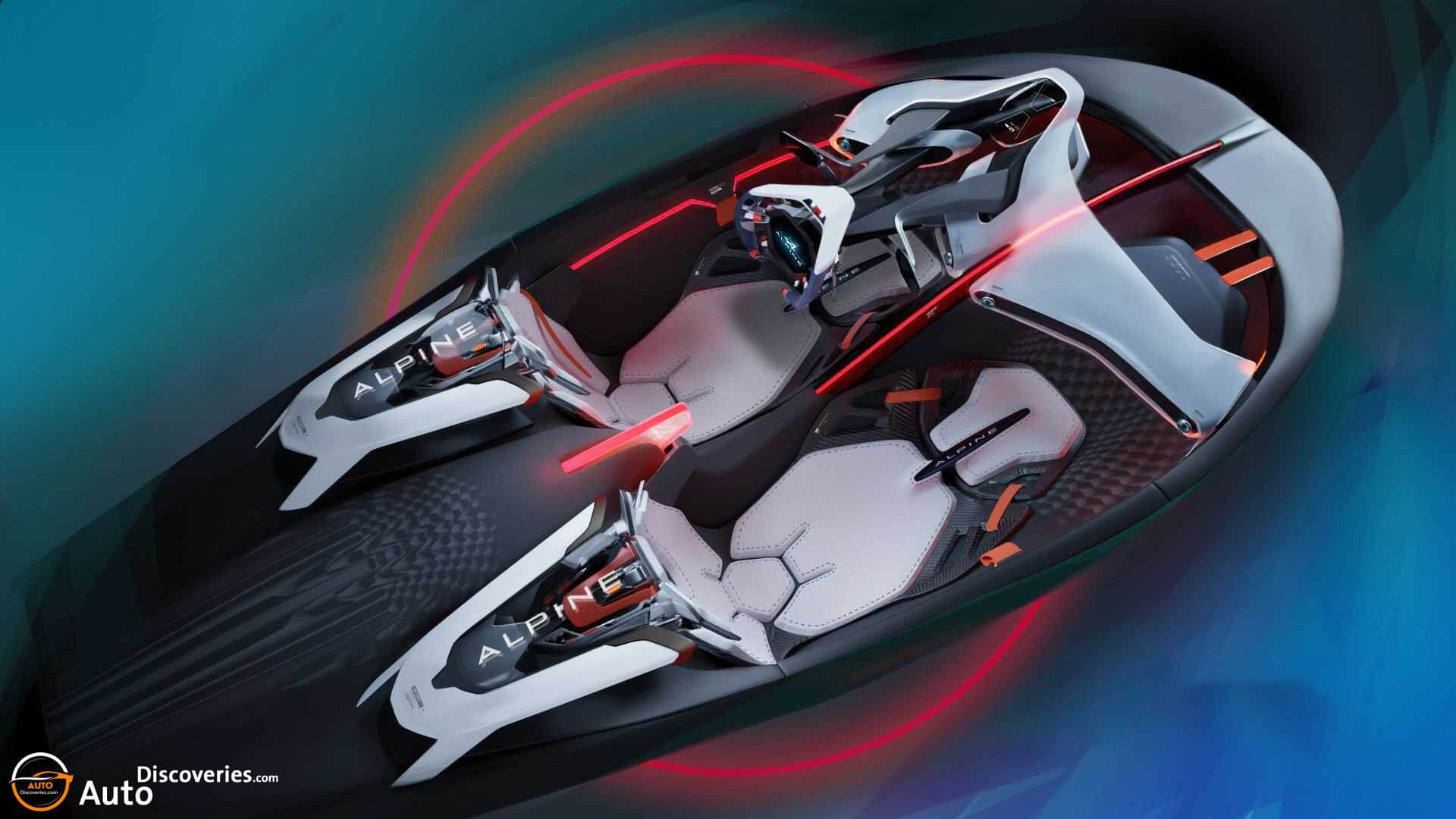 Alpine A4810 Concept Imagines Hydrogen-Fuled Supercar From 2035