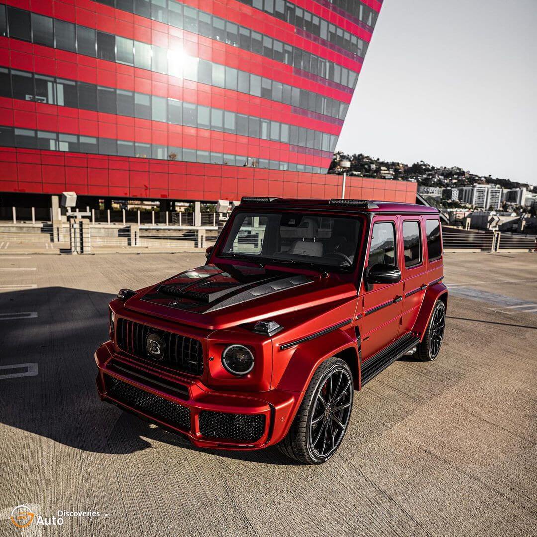 Platinum Group Mercedes-AMG G63 Is A 507 kW Crimson Cube