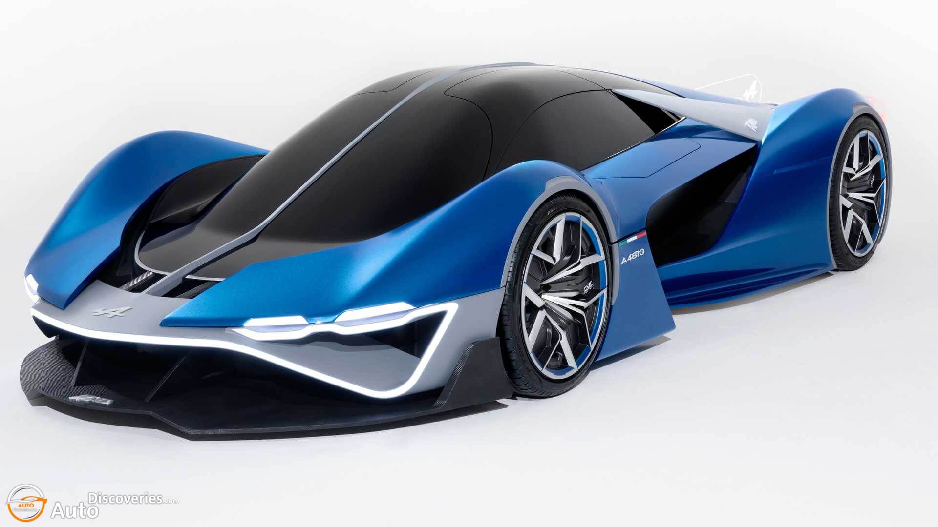 Alpine A4810 Concept Imagines Hydrogen-Fuled Supercar From 2035