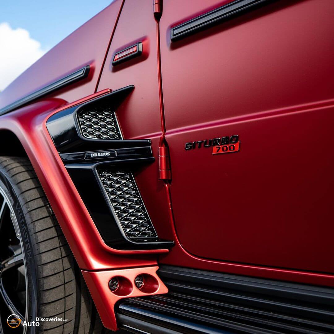 Platinum Group Mercedes-AMG G63 Is A 507 kW Crimson Cube