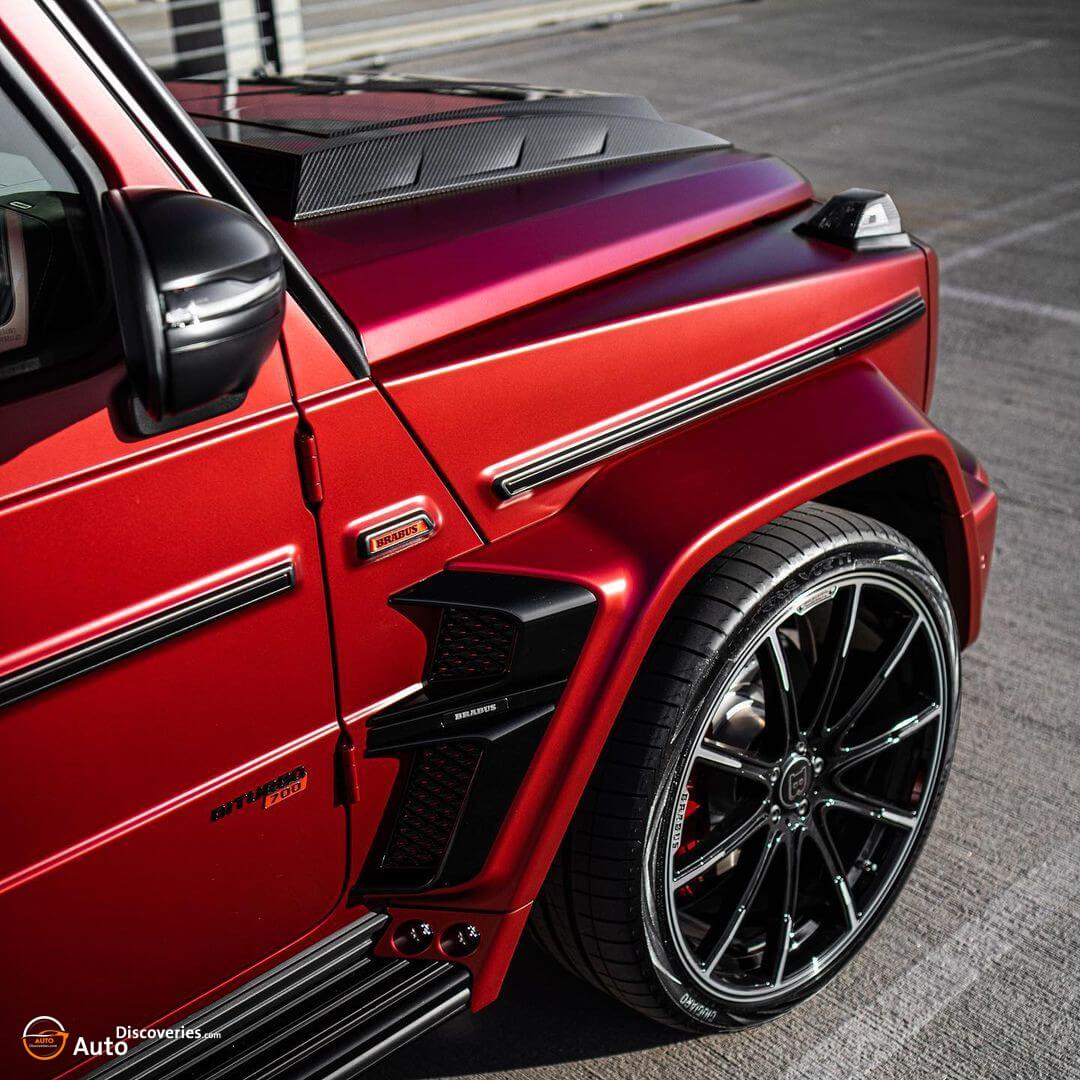 Platinum Group Mercedes-AMG G63 Is A 507 kW Crimson Cube