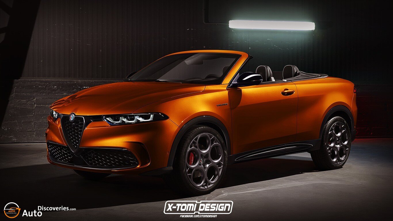 2023 Alfa Romeo Tonale Drops Pair of Doors, Morphs Into Quirky yet Stylish Spider