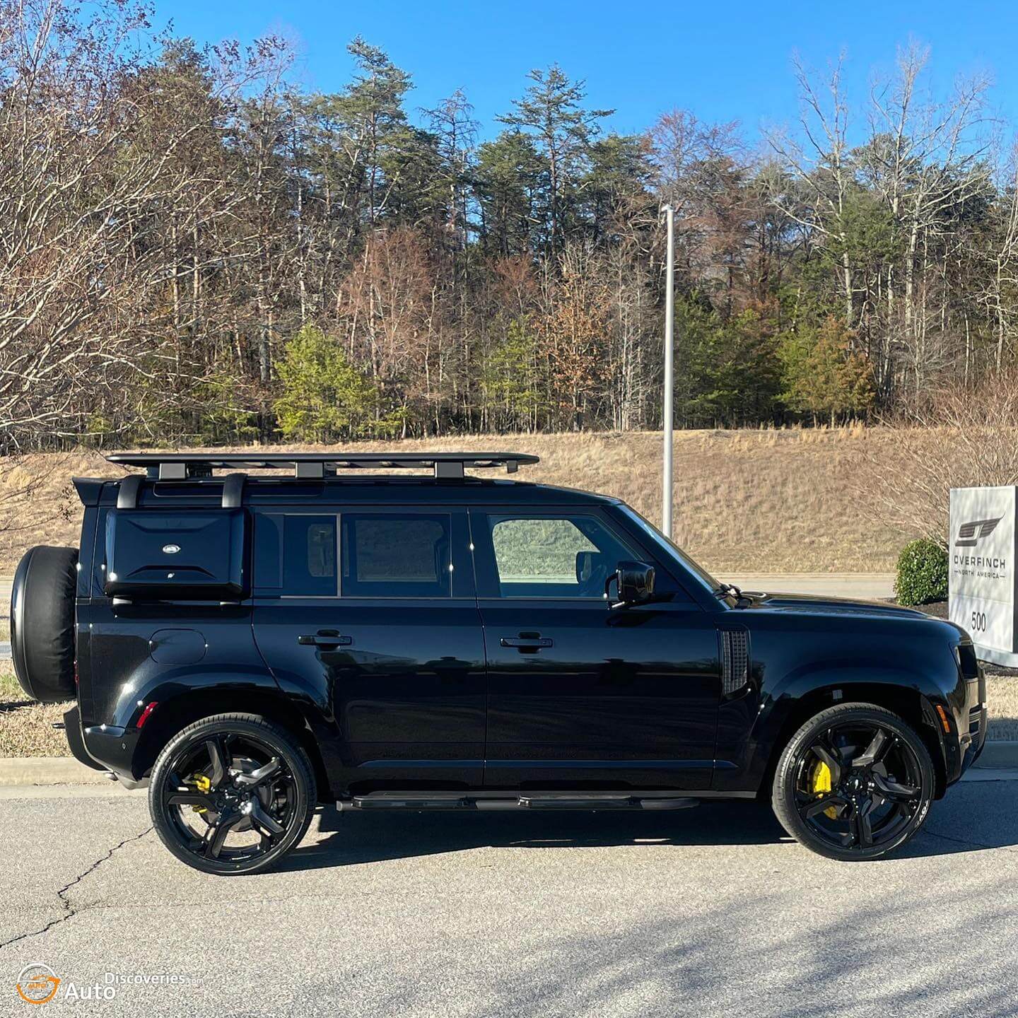 2022 Overfinch Land Rover Defender On Custom Black Wheels