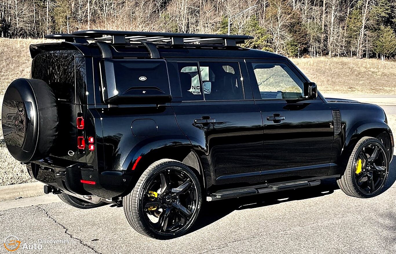 2022 Overfinch Land Rover Defender On Custom Black Wheels