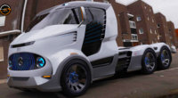 2025 Mercedes 911 Futuristic Truck Designed By Saharudin