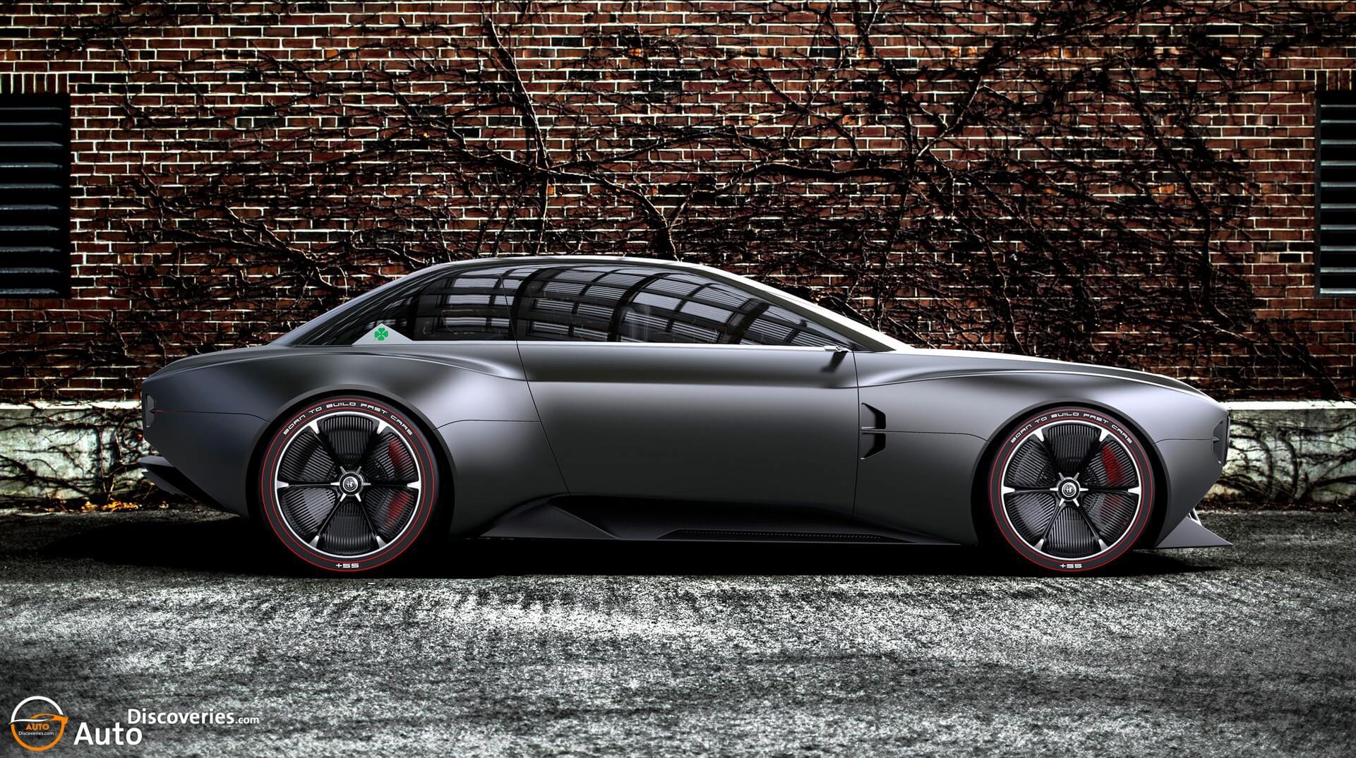 2025 Alfa Romeo GTS Render Imagines A Muscular Italian Rival To The BMW M2