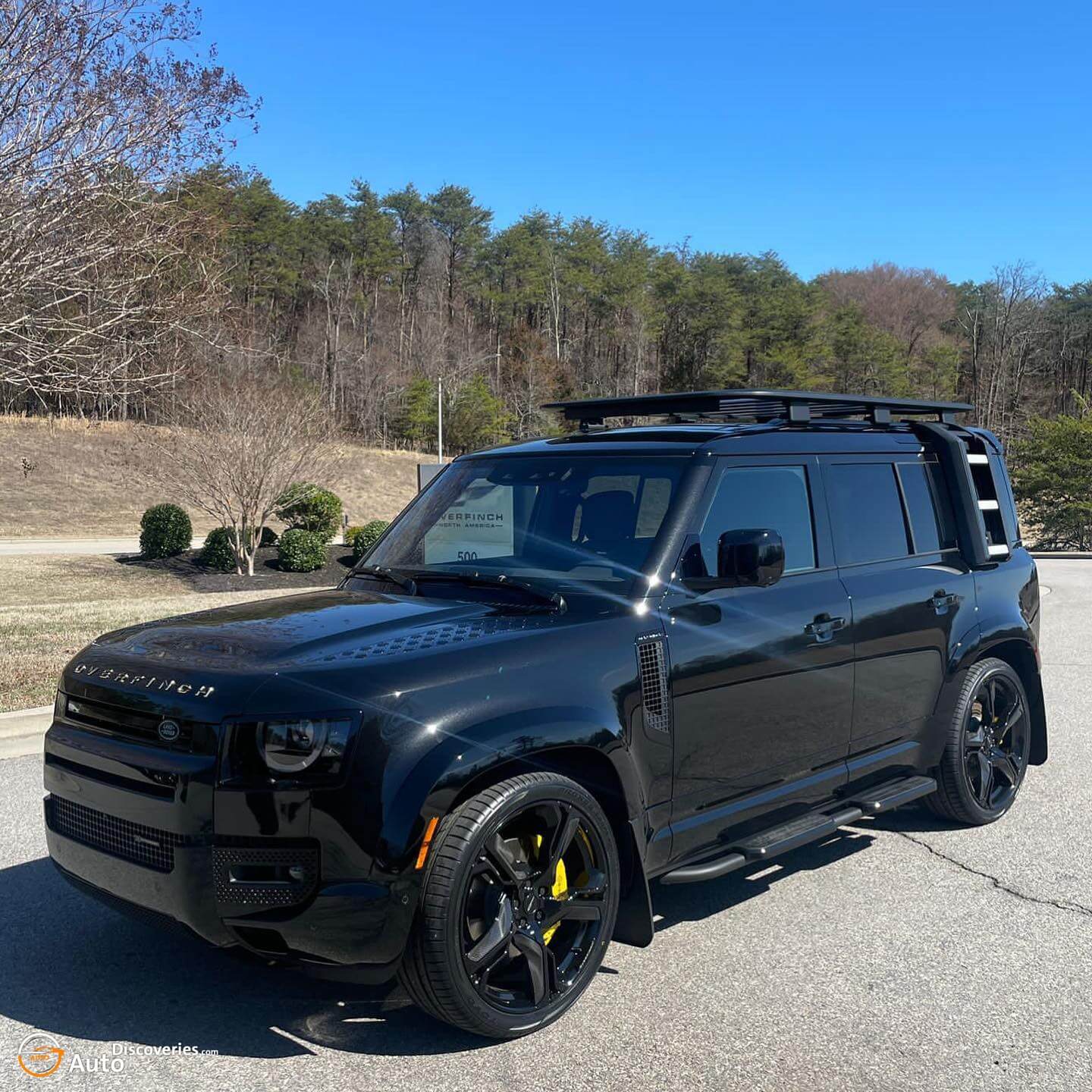 2022 Overfinch Land Rover Defender On Custom Black Wheels