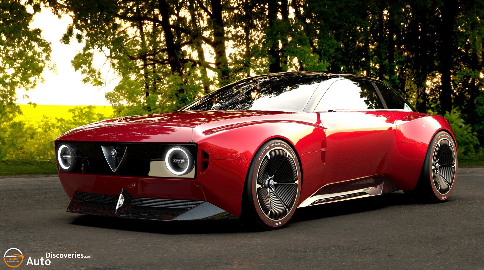 2025 Alfa Romeo GTS Render Imagines A Muscular Italian Rival To The BMW M2