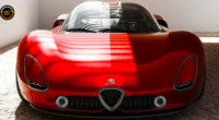 Alfa Romeo Stradale 33 Visione Project-Luxury Futuristic Vision
