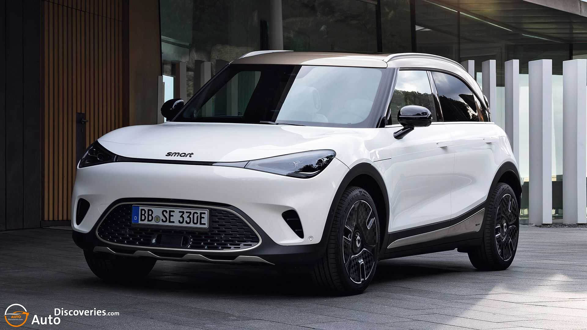 Smart #1 Debuts As A Cute Electric Crossover With 268 HP