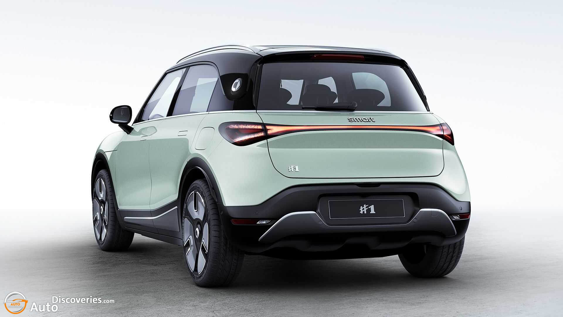 Smart #1 Debuts As A Cute Electric Crossover With 268 HP