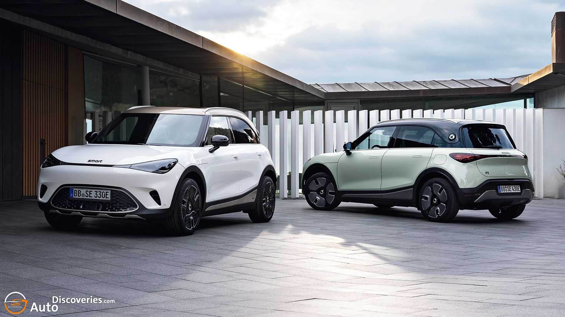 Smart #1 Debuts As A Cute Electric Crossover With 268 HP