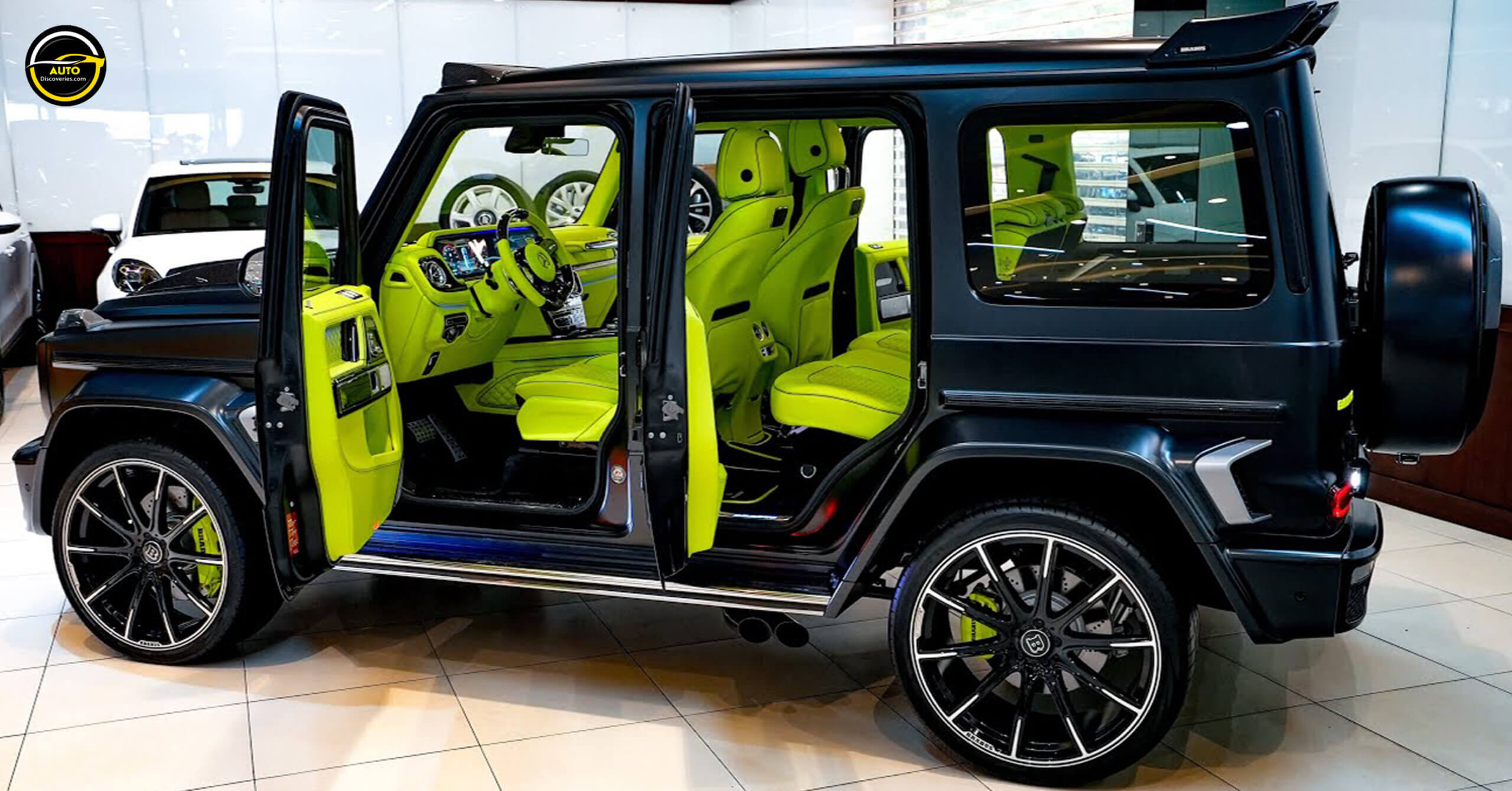 2023 Matte Gray Mercedes AMG G63 Brabus G800 Savage Luxury SUV In 