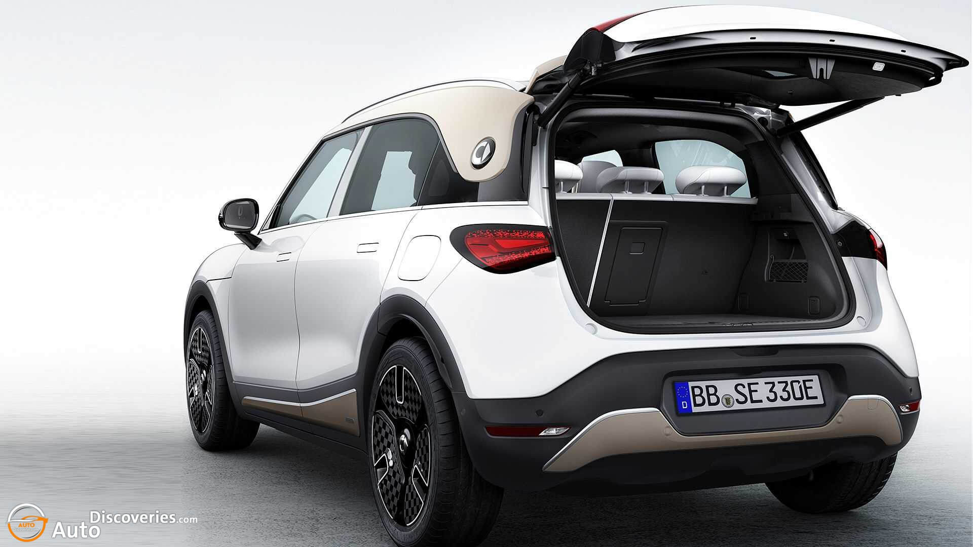Smart #1 Debuts As A Cute Electric Crossover With 268 HP