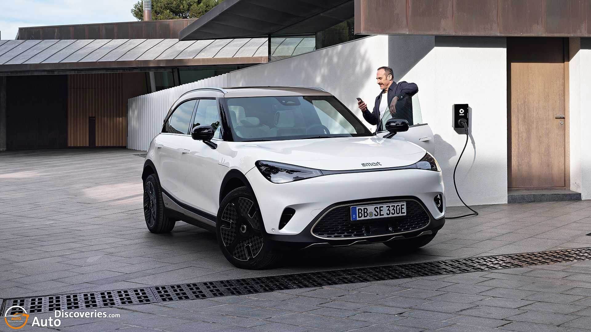 Smart #1 Debuts As A Cute Electric Crossover With 268 HP