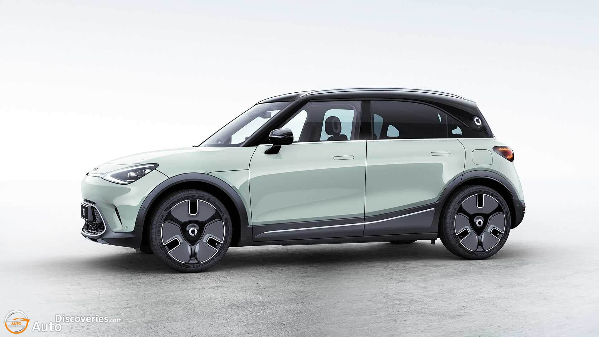 Smart #1 Debuts As A Cute Electric Crossover With 268 HP