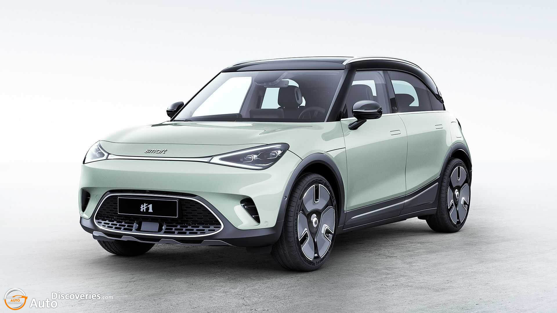 Smart #1 Debuts As A Cute Electric Crossover With 268 HP