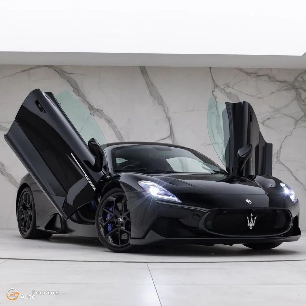 2022 Black Maserati MC20 - Auto Discoveries