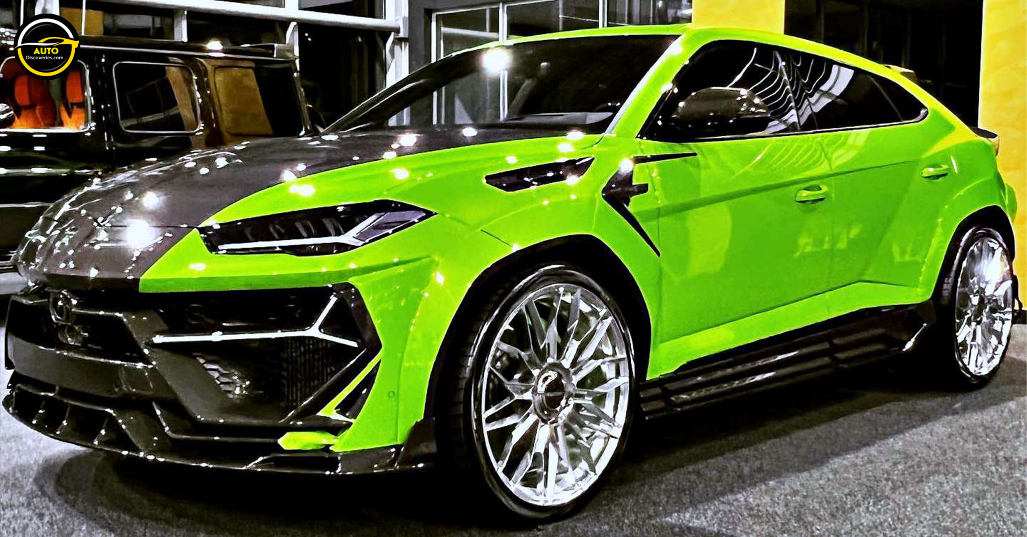 2022 Ultimate Keyvany Urus Lime Green, BEAST Auto Discoveries
