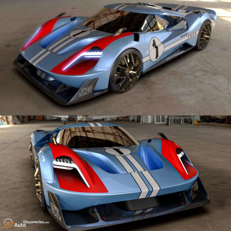 2025 Ford GT Model Designed By Marco Wietrzychowski Auto Discoveries