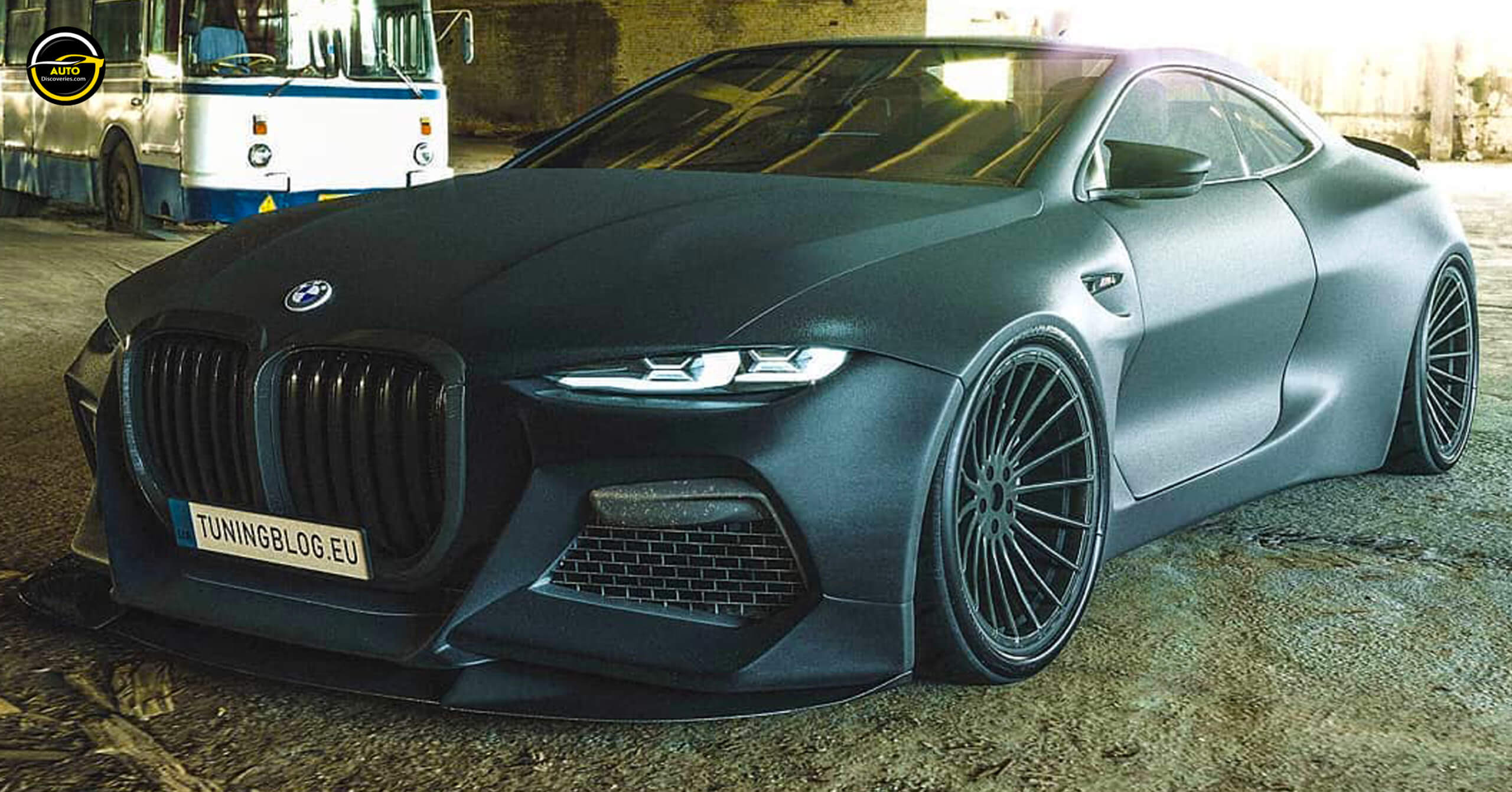 2024 Full Matte Black BMW M4 Fully Designed By Timothy Adry Emmanuel