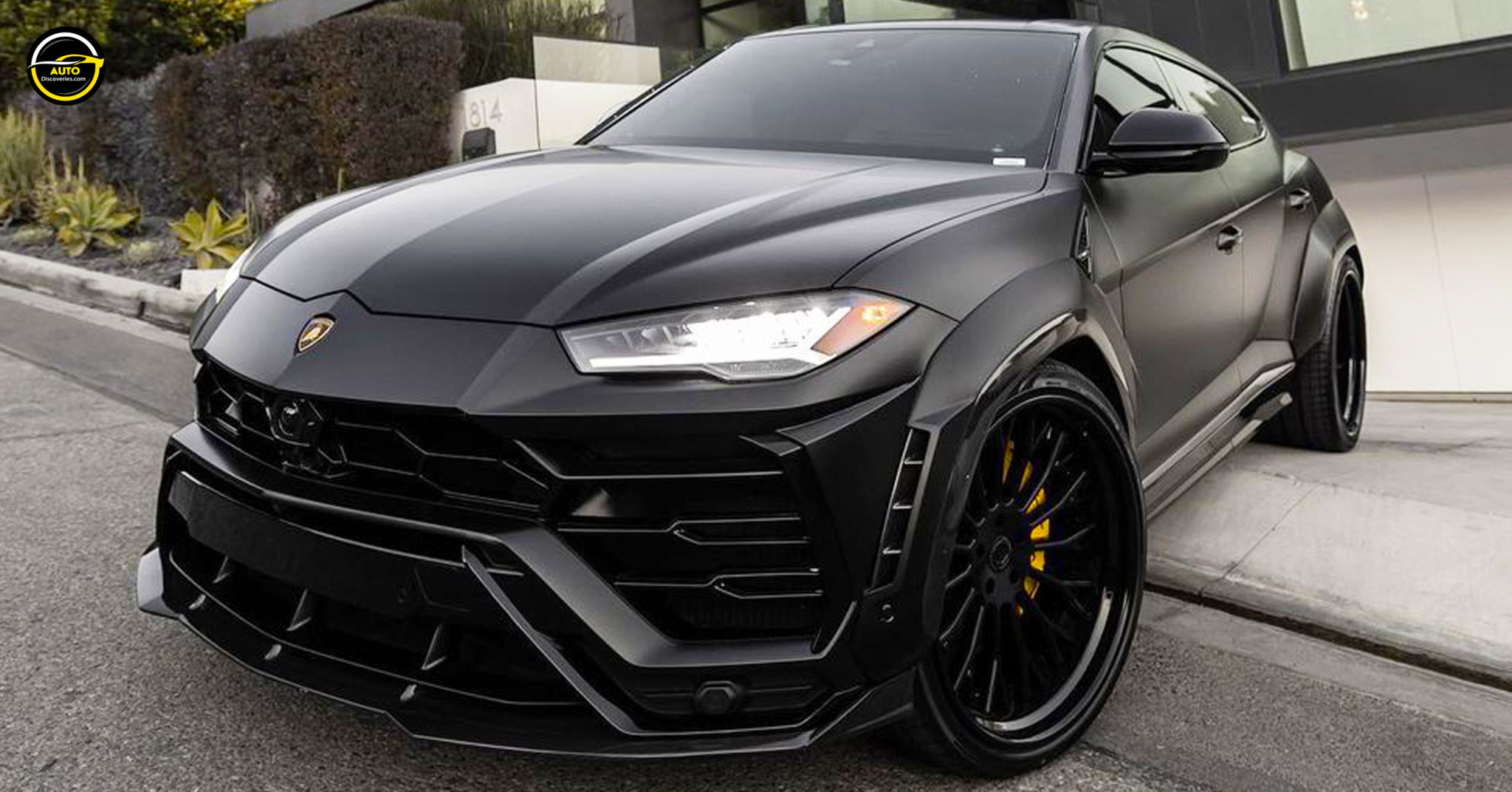 Lamborghini Urus Widebody Kit - Wrapped In Satin Black, BEAST! - Auto ...