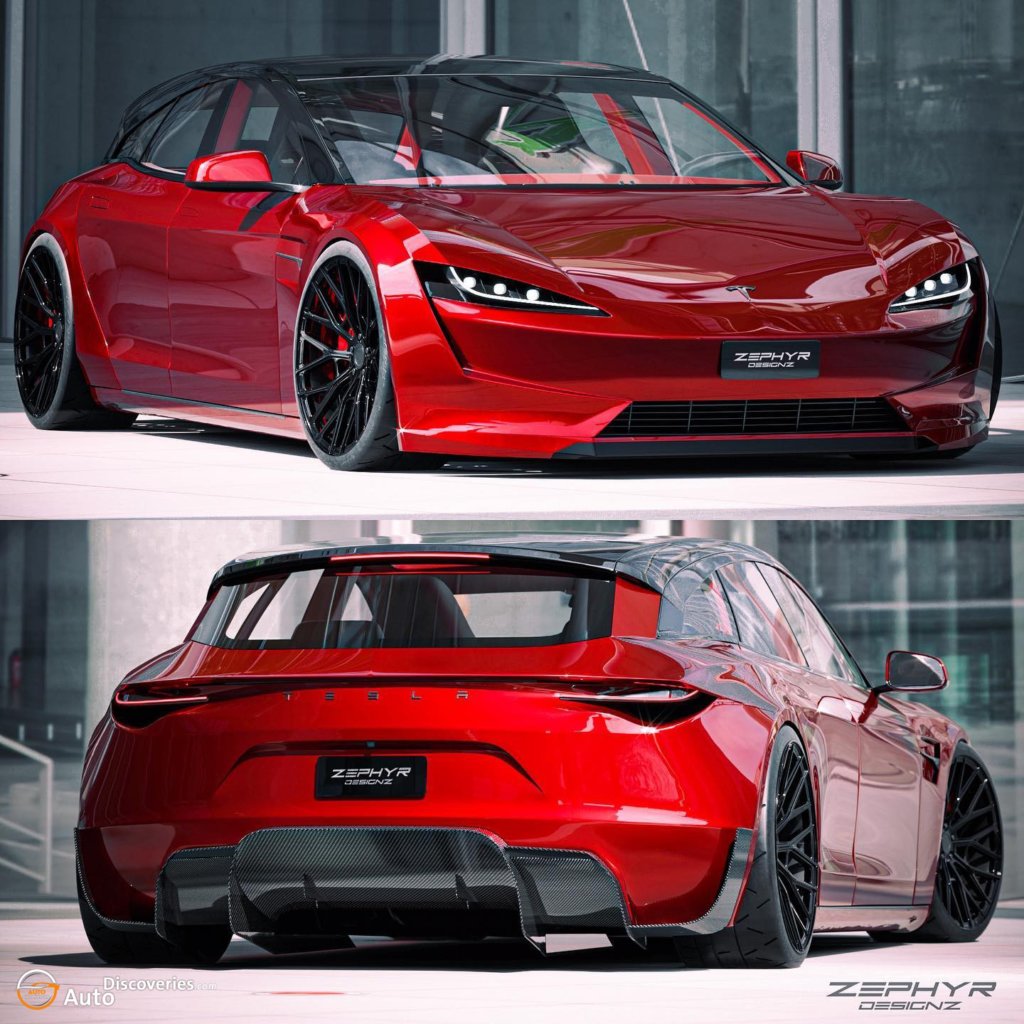 Tesla Model R Concept by Zephyr_Designz Auto Discoveries