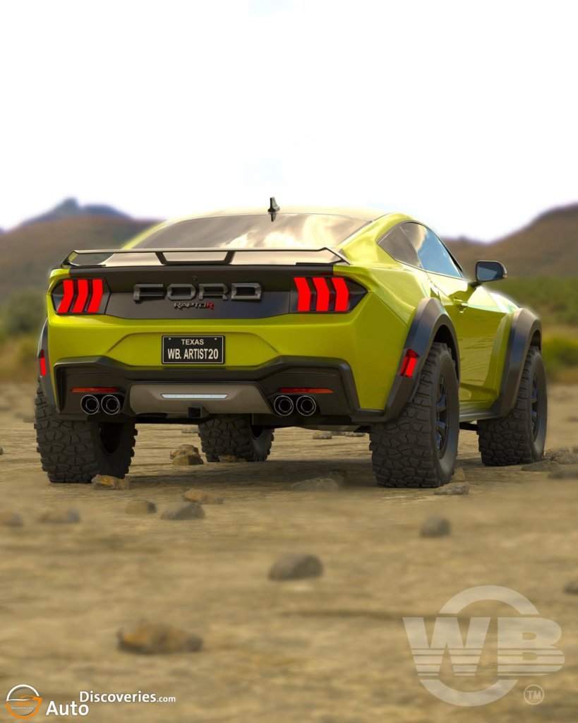 Ford Mustang Raptor R All Terrain Muscle Car By Oscar Vargas - Auto ...