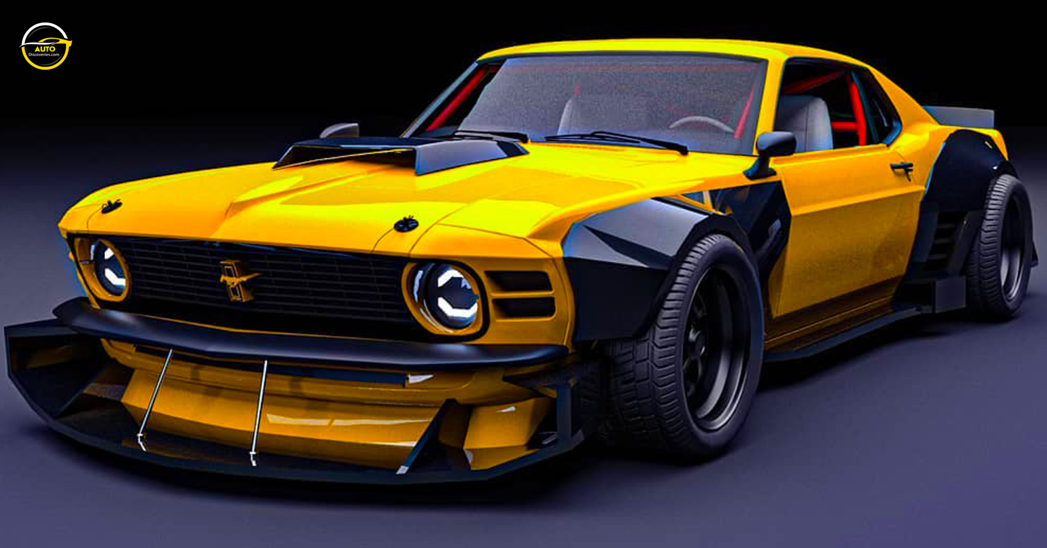 Ford Mustang Boss 429 "Outlaw" Looks Like A Downforce Monster by Axg