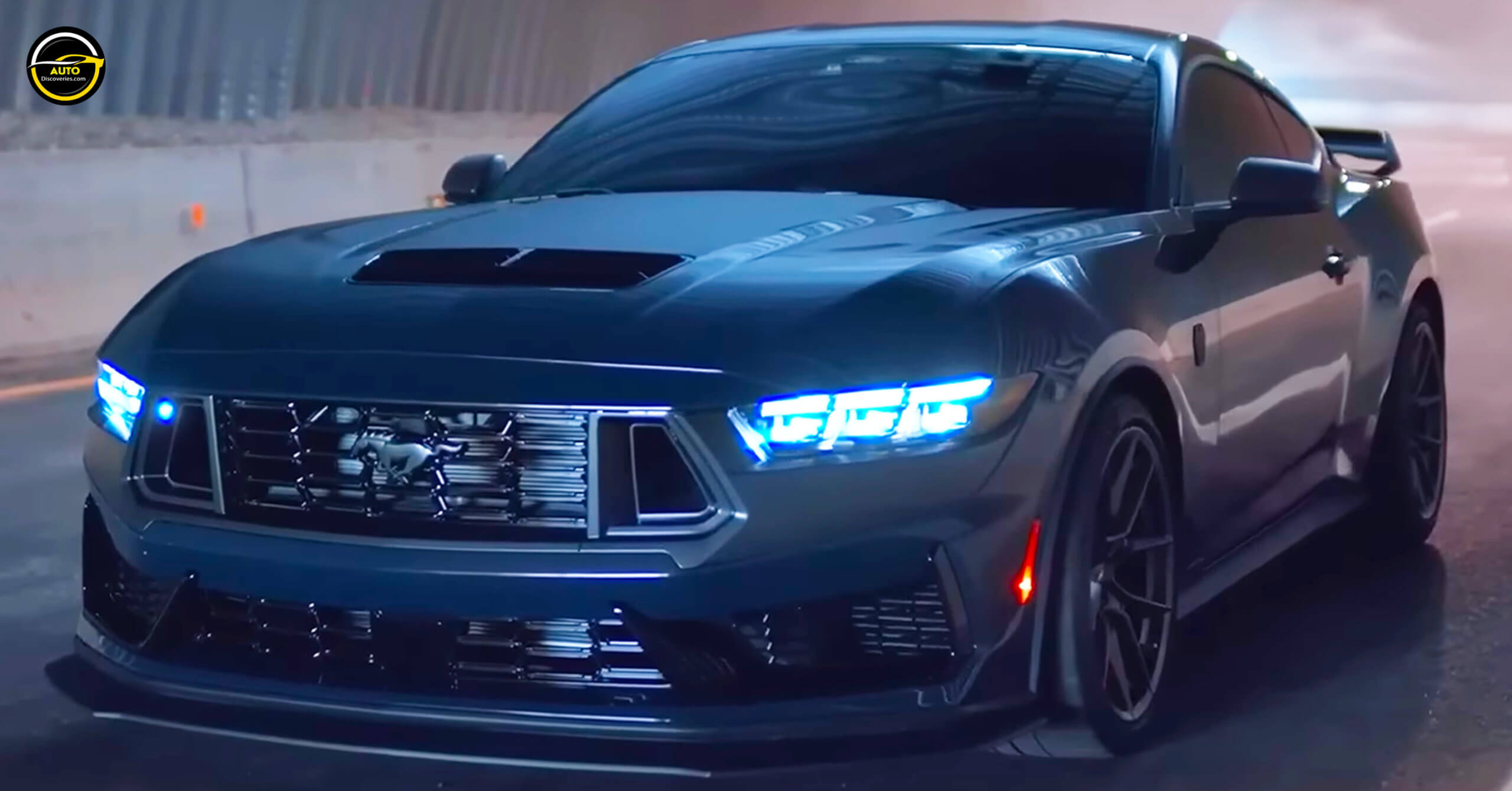 2024 Ford Mustang Dark Horse Engine Sound 500 HP Auto Discoveries